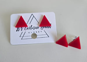 Pyramid Earrings