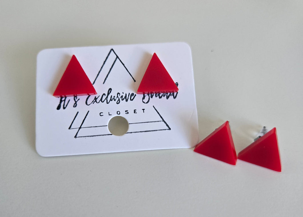 Pyramid Earrings