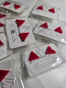 Pyramid Earrings