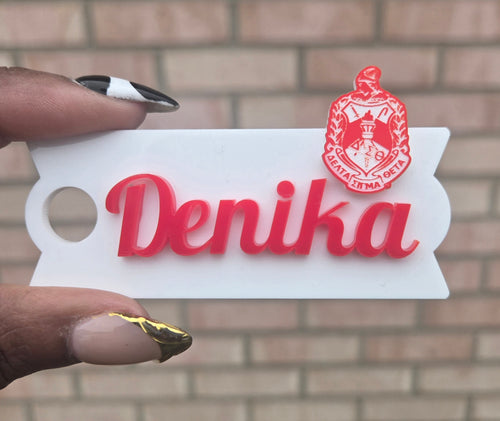 Delta Tumbler Tag (Custom)