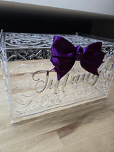 Load image into Gallery viewer, Custom Acrylic Cake Box