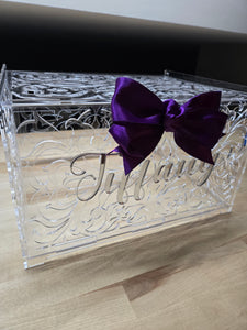 Custom Acrylic Cake Box