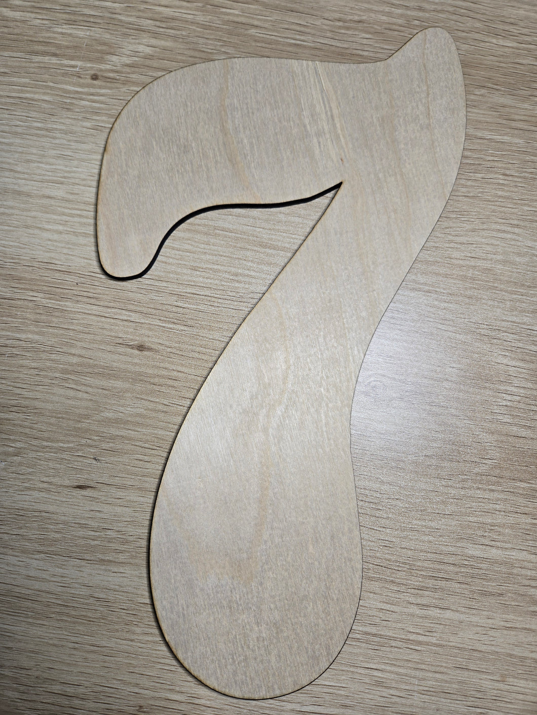 DIY Wooden Jumbo Number