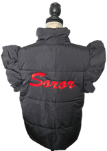 Load image into Gallery viewer, "Soror" Ruffle Vest
