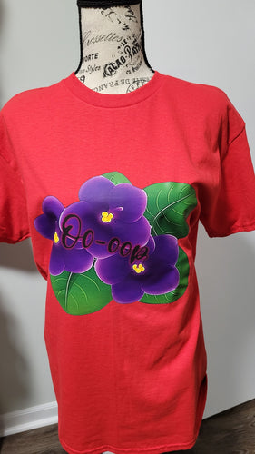 African Violet Tee